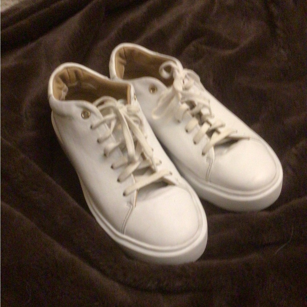 Ted Baker White Athletic Shoes